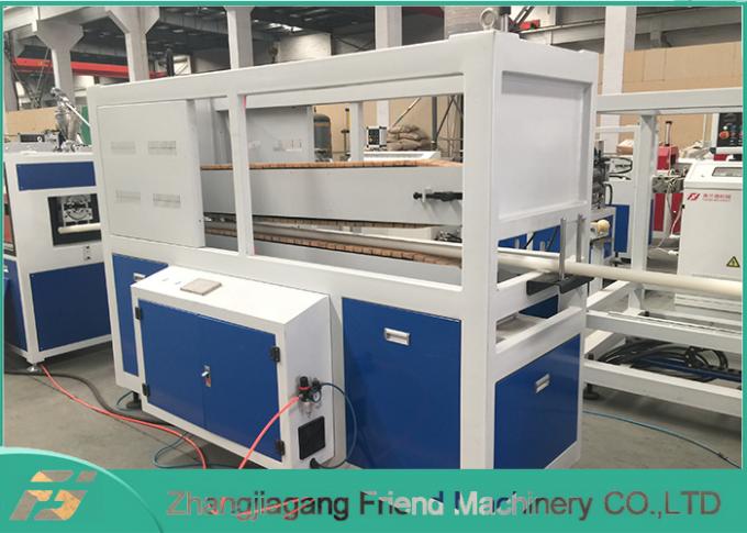 HDPE PPRのPEポリ塩化ビニールの機械を作るプラスチック管の放出ライン管の押出機 1