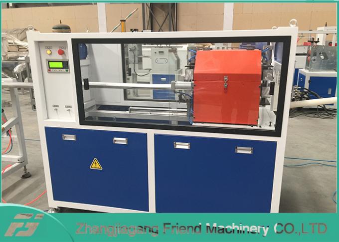 HDPE PPRのPEポリ塩化ビニールの機械を作るプラスチック管の放出ライン管の押出機 2