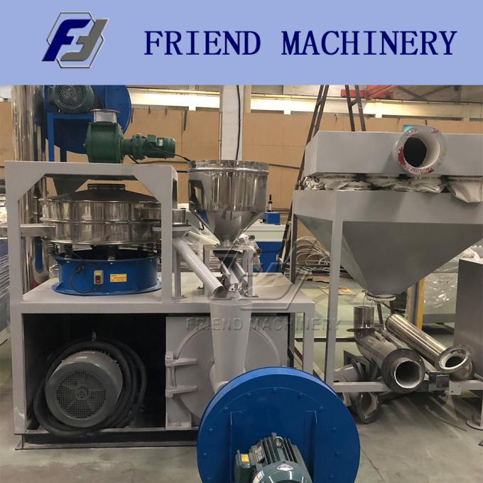 気密500kg/H 3700rpmポリ塩化ビニールのスクラップのプラスチックPulverizer機械 0