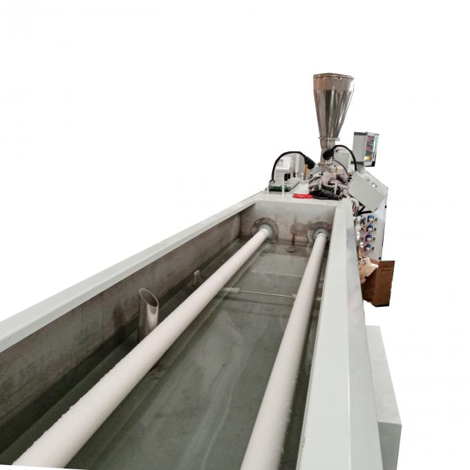 200mm 240kg/Hポリ塩化ビニールの電気水路のプラスチック管機械 0