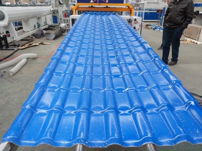 1100mm ASAのプラスチック プロフィールの生産ライン量的な供給 3