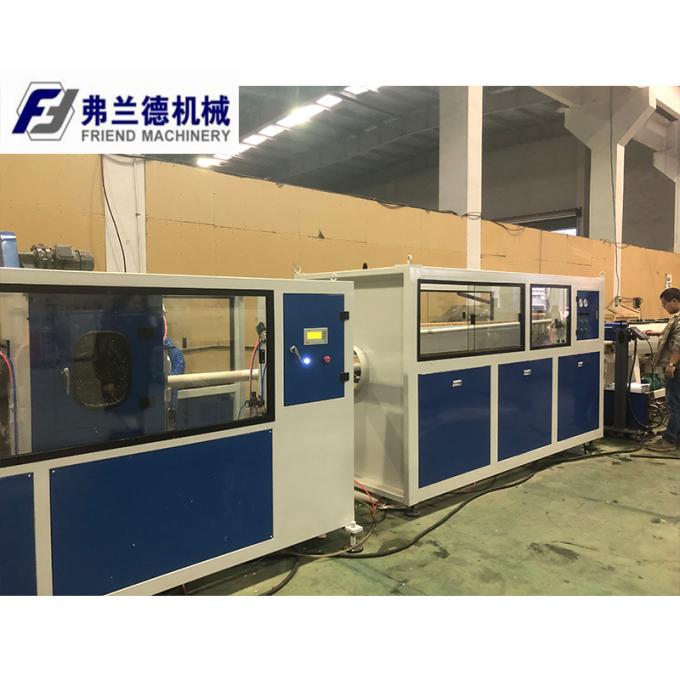 22kw 120kg/H 50mmポリ塩化ビニールの水路の管の製造業機械押出機 0