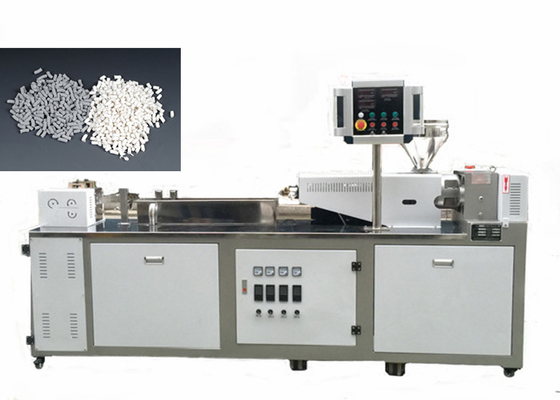 良い価格 1-3kg/H出力灰色色を作る実験室マスターバッチのためのプラスチック ペレタイザー機械 オンライン