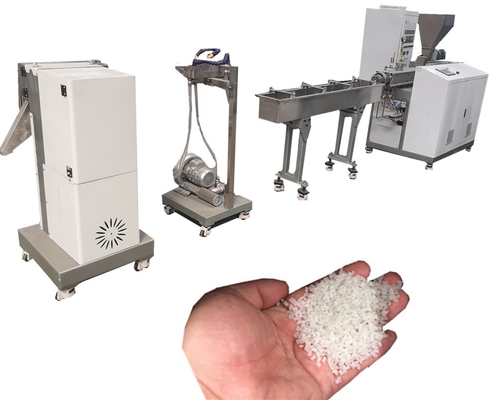 良い価格 平行対ねじプラスチック ペレタイザー機械水冷の引きのストリップの粒状化ライン オンライン