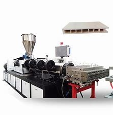 Good price 木プラスチックPEの粉のplasticization対ねじWpcの押出機 オンライン