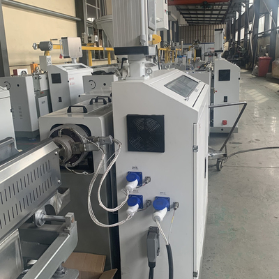 Good price 150kg/H Plasticizationポリ塩化ビニールPolyethylenの放出ライン単一ねじ オンライン