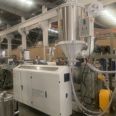 Good price ABBインバーター400kg/H単一ねじが付いているプラスチック押出機機械 オンライン