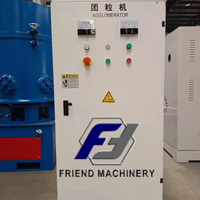 Good price 500kg/H PPのPEのプラスチックAgglomerator機械300L容積 オンライン