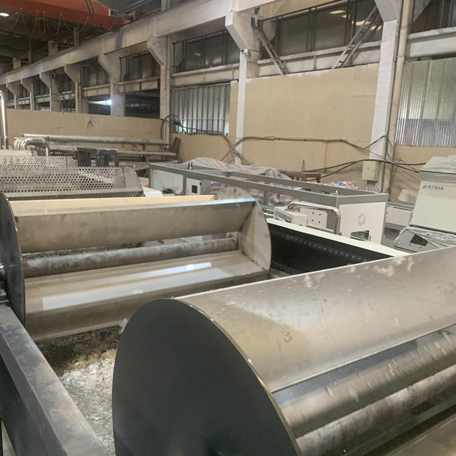 Washsing機能の300kg/H不用なプラスチック リサイクル ラインPLC制御 5